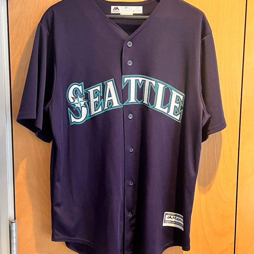 Majestic Seattle Mariners BP Jersey
